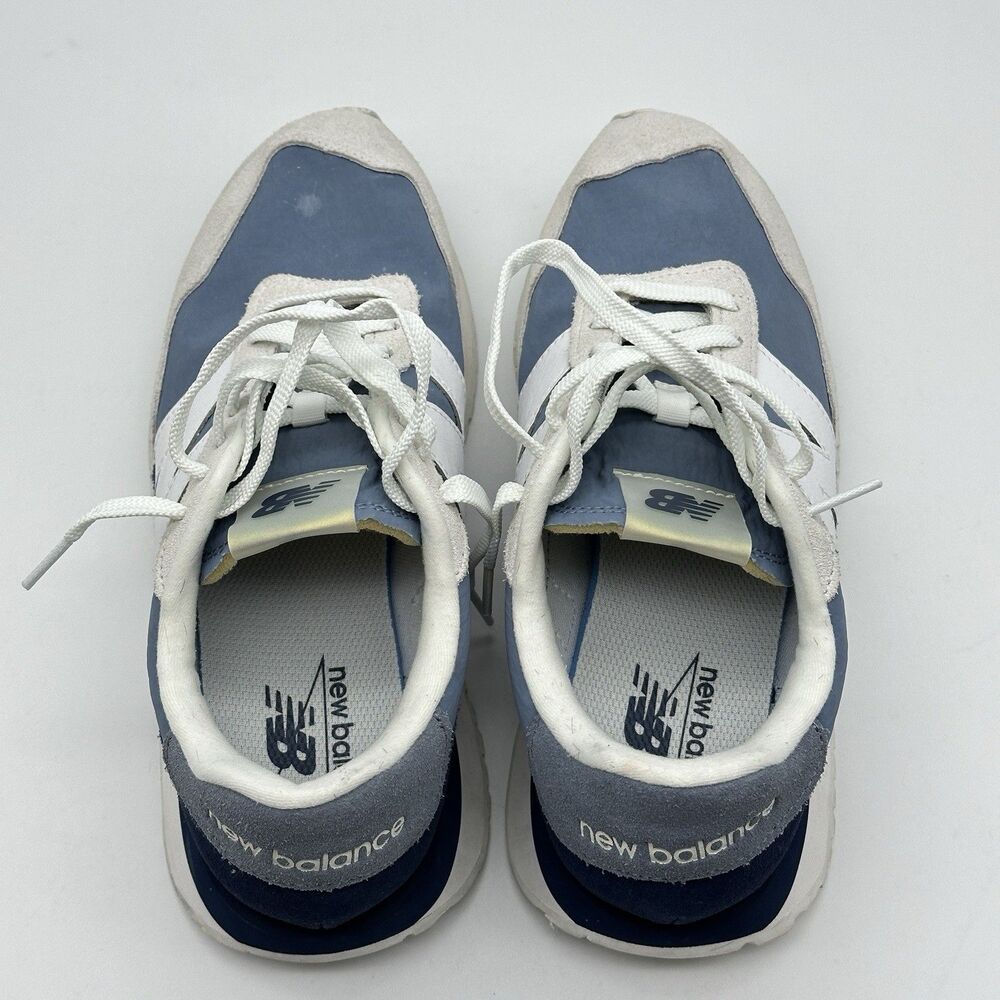 New Balance 237 Women's 9.5 Mens 8 Gray Blue Lifestyle Retro Running WS237PI - Picture 12 of 16